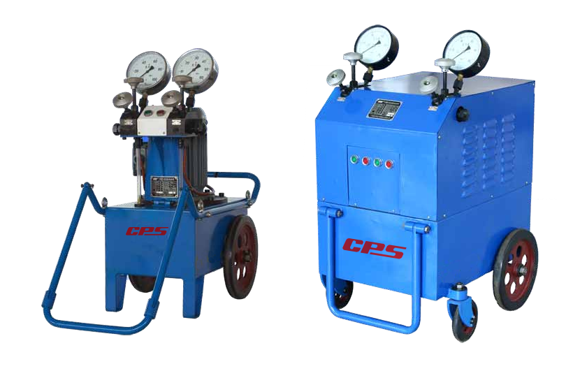 stressing pump